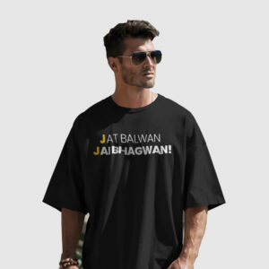 Jat Balwan, Jai Bhagwan Oversized T-Shirt